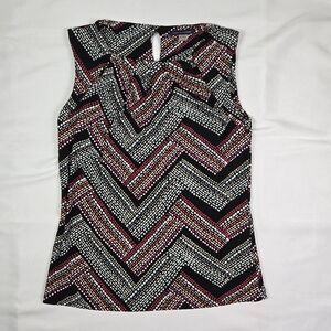 Multicolor Tommy Hilfiger Sleeveless Blouse Size Small